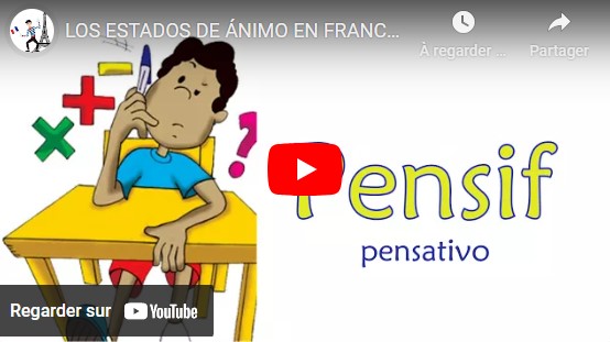 Sentimientos en francés