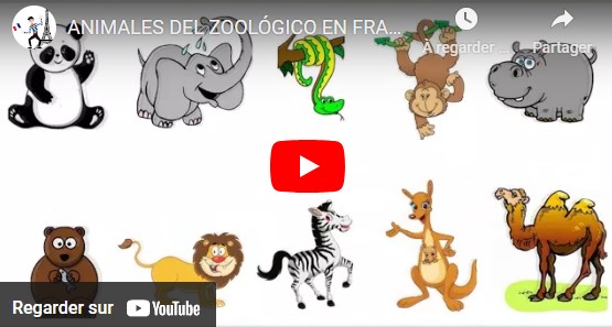 Animales en francés
