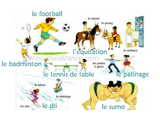 Les sports en français
