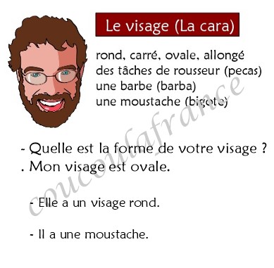 La descripcion en francés