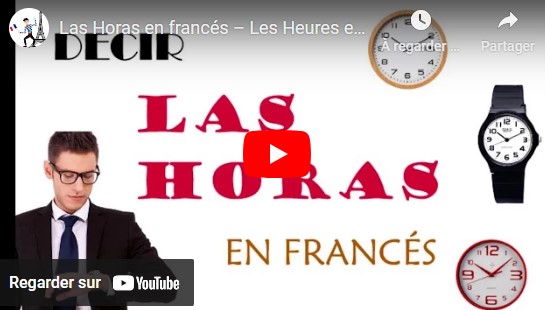 Horas en francés