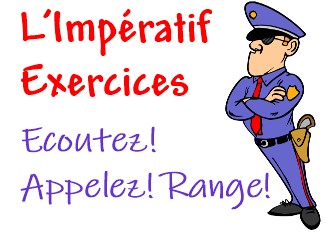 Exercices L'impératif