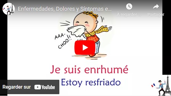 La salud en francés