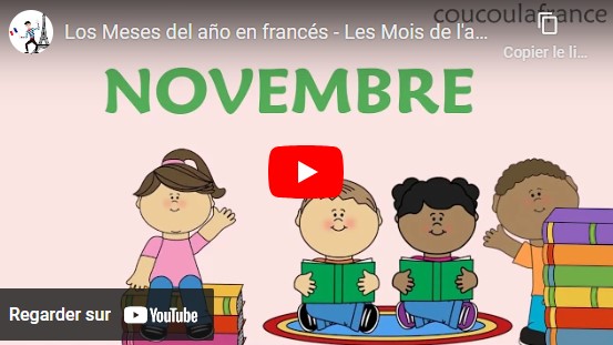 Meses en francés