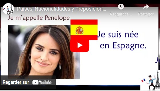 Paises en francés